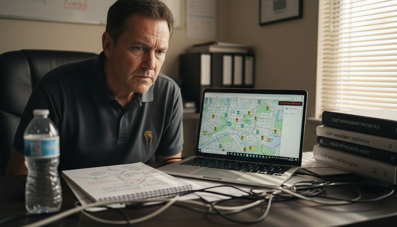 Fleet manager monitoring LTE backup status
