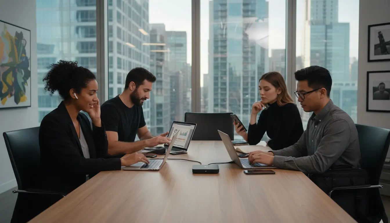 5G hotspot remote office