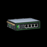 Load image into Gallery viewer, InHand IR624 5G router angled side view
