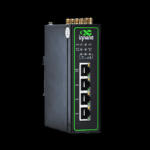 Load image into Gallery viewer, InHand IR624 5G router vertical angle view
