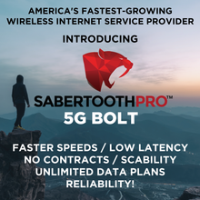 Load image into Gallery viewer, 5G Bolt - Wireless 5G Internet Device Sabertooth Tech Group
