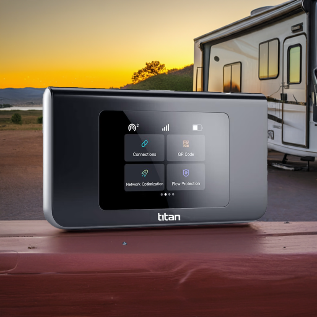 Titan WiFi Mobile Hotspot 2.4 Device Sabertooth Tech Group