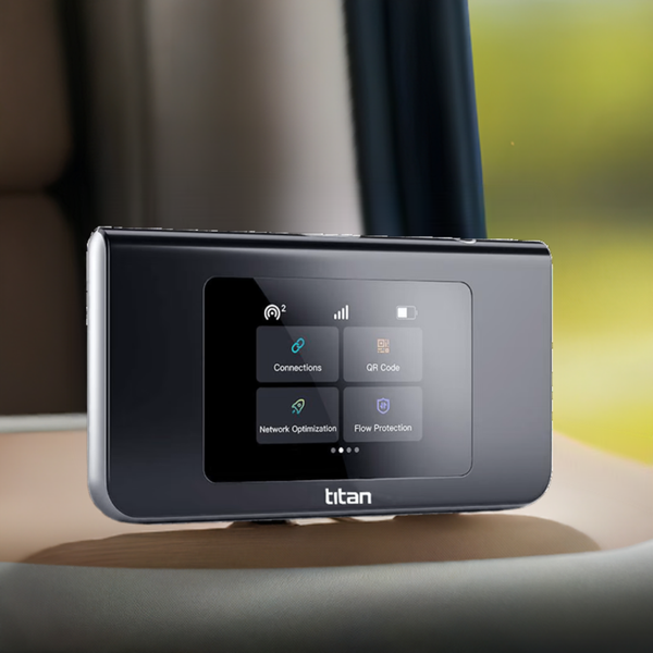 Titan WiFi Mobile Hotspot 2.4 Device Sabertooth Tech Group