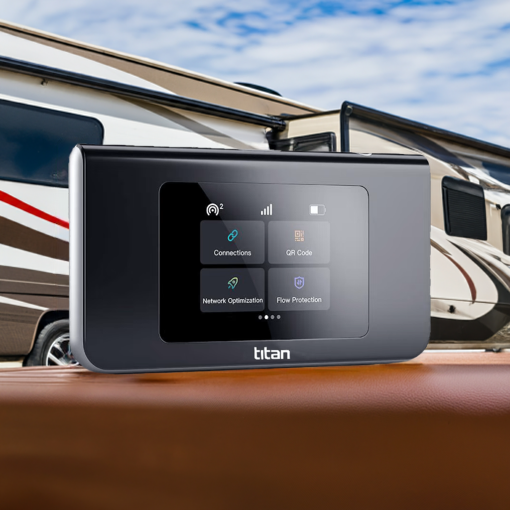 Titan WiFi Mobile Hotspot 2.4 Device Sabertooth Tech Group