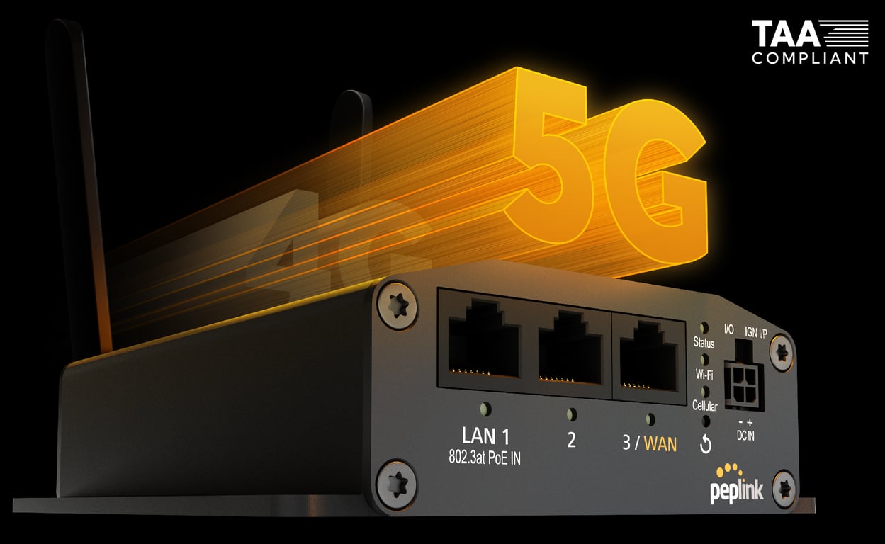 Peplink MAX BR1 Mini 5G with Wi-Fi official product image