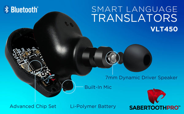 Sabertooth VLT450 Smart Voice Language Translator OneLive Media