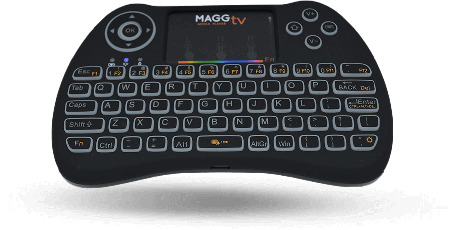 Maggtv 2.4 Ghz Mini Wireless Rf Keyboard Mouse Combo