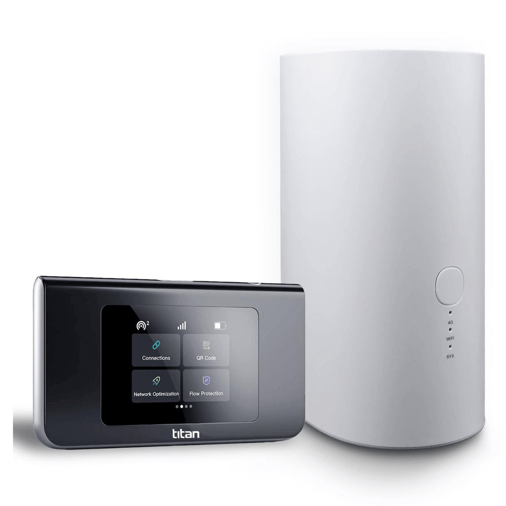 Titan 4G LTE WiFi Hotspot Plan USA - Unlimited Rural Internet Solution | SabertoothPro